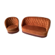 Sofa and chair toad velvet padded velvet