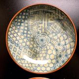 6 Japanese stoneware bowls 10 cm