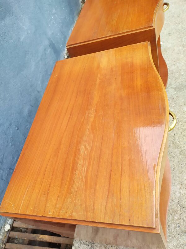 Paire de chevets vintage