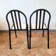 Lot de 8 Chaises dlg Robert Mallet Stevens Tubor moderniste