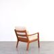 Fauteuil Senator en teck danois des années 50 par Ole Wanscher pour Cado, 1960