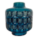 Turquoise ceramic vase, 1970