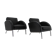 1970s  Pair Of Leather Armchairs ,Czechoslovakia