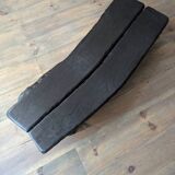 Burnt oak coffee table