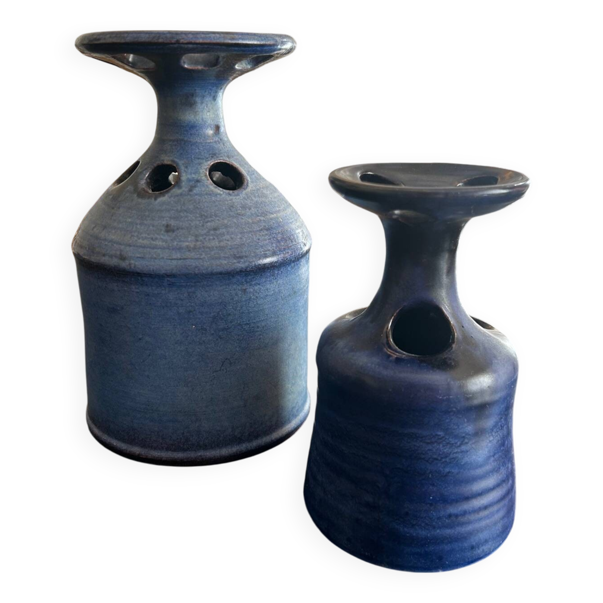 pair of Salins ceramic vases