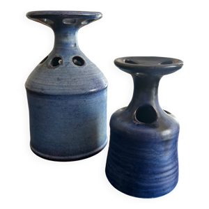 Paire de vases en céramique