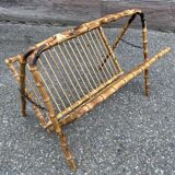 Vintage bamboo magazine door 1940