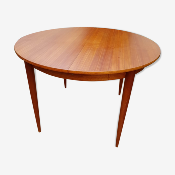 Teak table Scandinavian style 1970