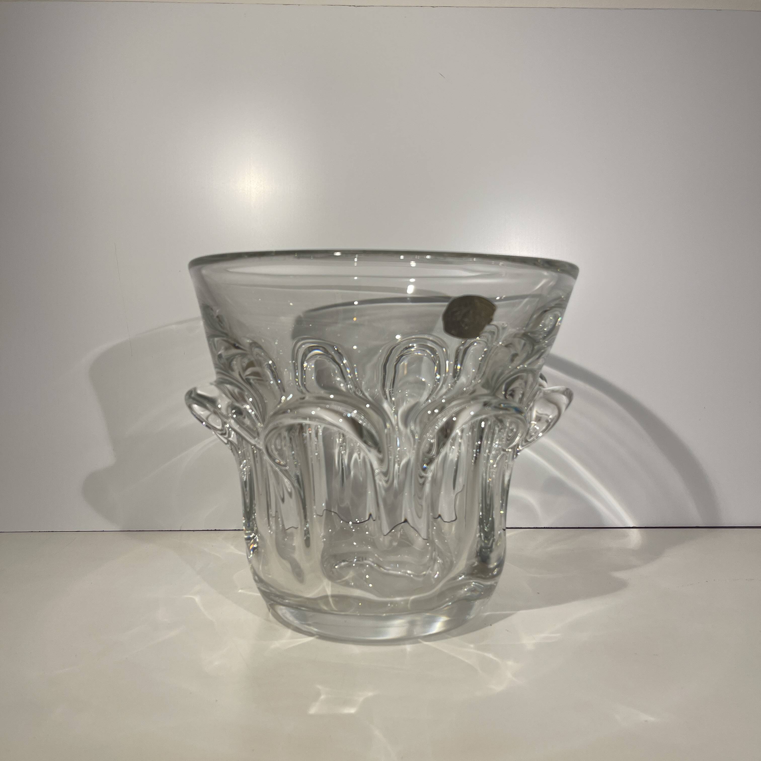 Antonio - Guido Bon / Val Saint Lambert, crystal champagne bucket, 50-60