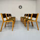 Set of 8 Thygesen and Sorensen / Magnus Olesen designer chairs from the 70s