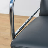 Swedish Leather Sofa and Armchair by Gunilla Allard for Lammhults, 1990s, Set of 2