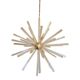 Sputnik Chandelier in Murano Glass Style From Italy