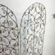 Wrought iron screen