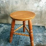 Old oak stool