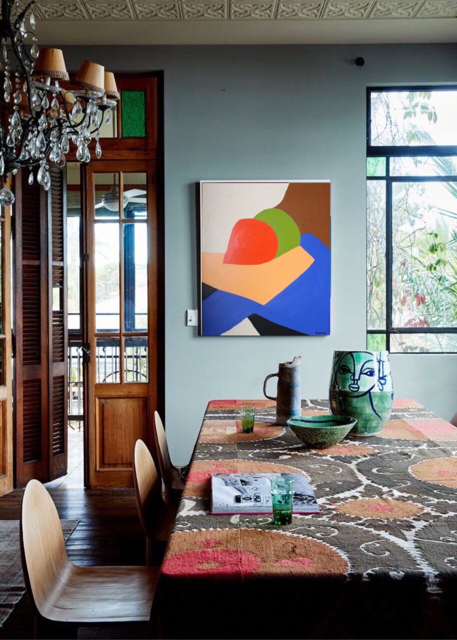 Colorful abstract "in your arms"