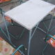 Vintage camping folding lounge