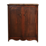 Small wardrobe made of doll wood or children's bedside