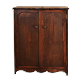 Small wardrobe made of doll wood or children's bedside