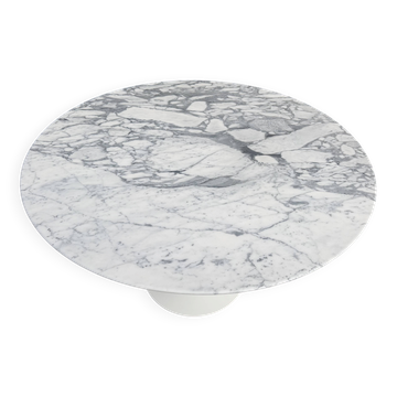 Originele Knoll Tulip Arabescato Mat 137cm rond NIEUWSTAAT! Eero Saarinen