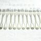 Christofle – 12-piece solid silver fish cutlery set, Vendôme model