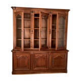 Cherry bookcase stamped Louis Tricoire