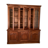 Cherry bookcase stamped Louis Tricoire