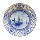 Plat Delft décor de bateaux