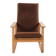 The Sled Chair - Model BM2254 - Oak - Brown cushions - Børge Mogensen - Fredericia Chair Factory