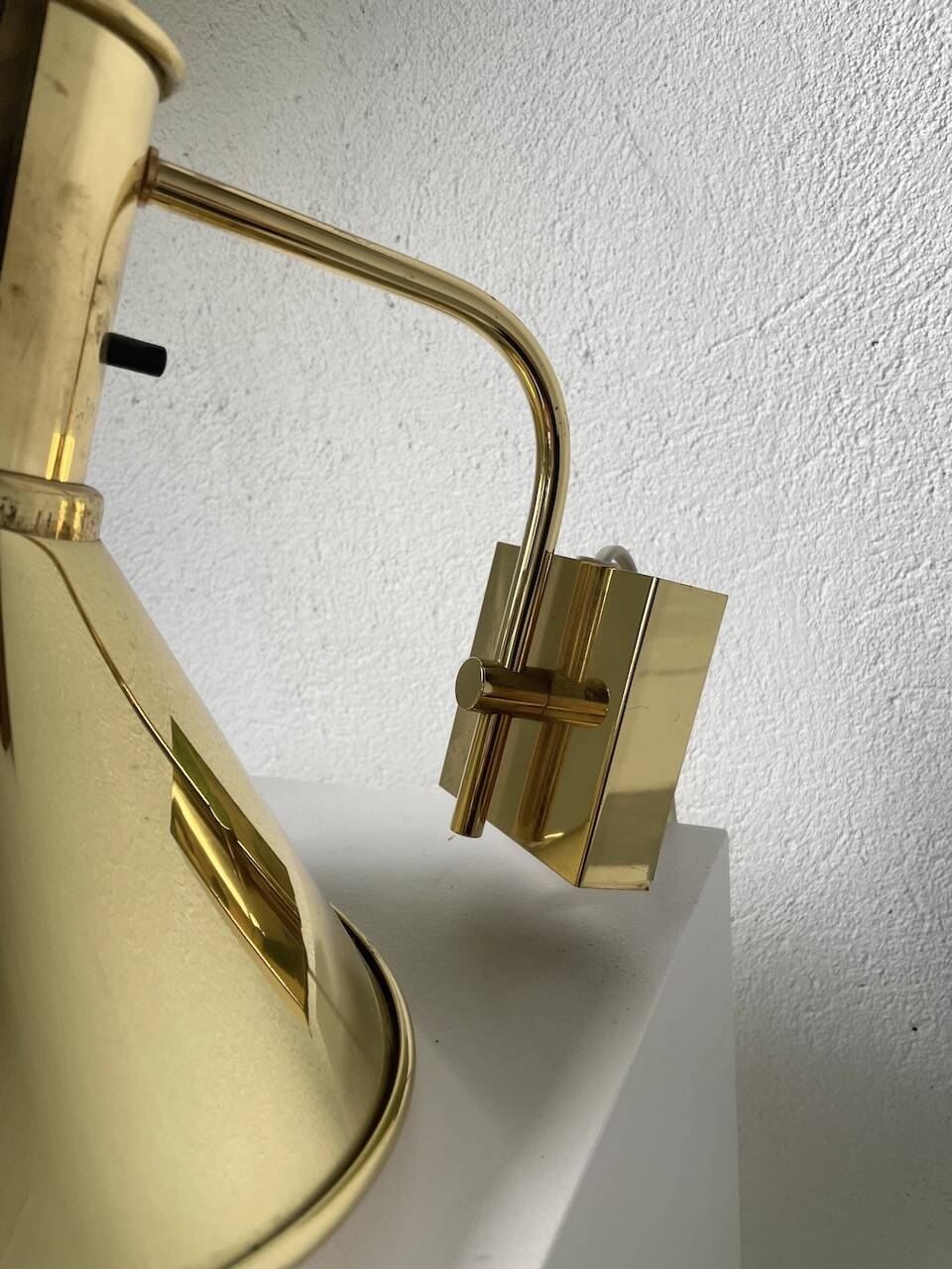Pair of Hovik Lys brass wall lights Jonas Hidle Denmark