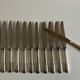 Set of 12 Christofle Cluny Vieux Paris brasserie knives 1960