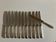 Set of 12 Christofle Cluny Vieux Paris brasserie knives 1960