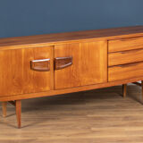 Enfilade en teck 1960s mid century