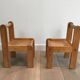 Paire de chaises d'enfants