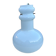 Vintage 1970s opaline glass pendant light