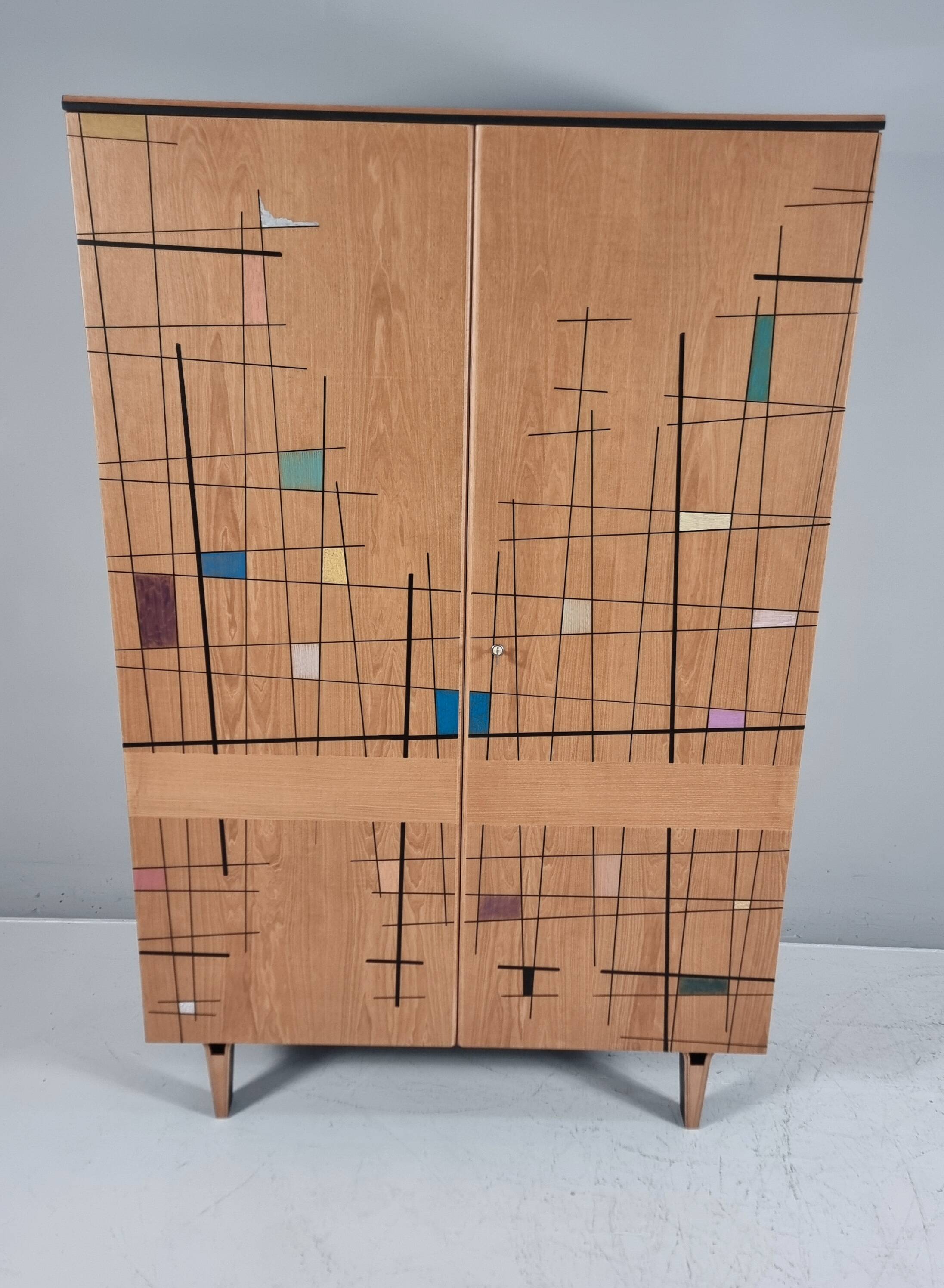 Vintage Wardrobe by Francisek Mezulanik, 1960s