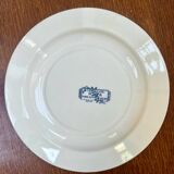 6 ironstone plates Salins Versailles model