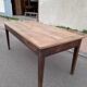 Old farm table 1900 in oak -1m67