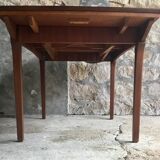 Scandinavian teak dining table S.RM. with extensions 1960