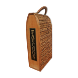Wicker bottle basket 'Fauchon'