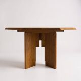 Vintage octagonal table Maison Regain