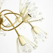 Beautiful brass chandelier by Emil Stejnar for Rupert Nikoll