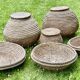 Vannerie, paniers couverts et panières  vintage