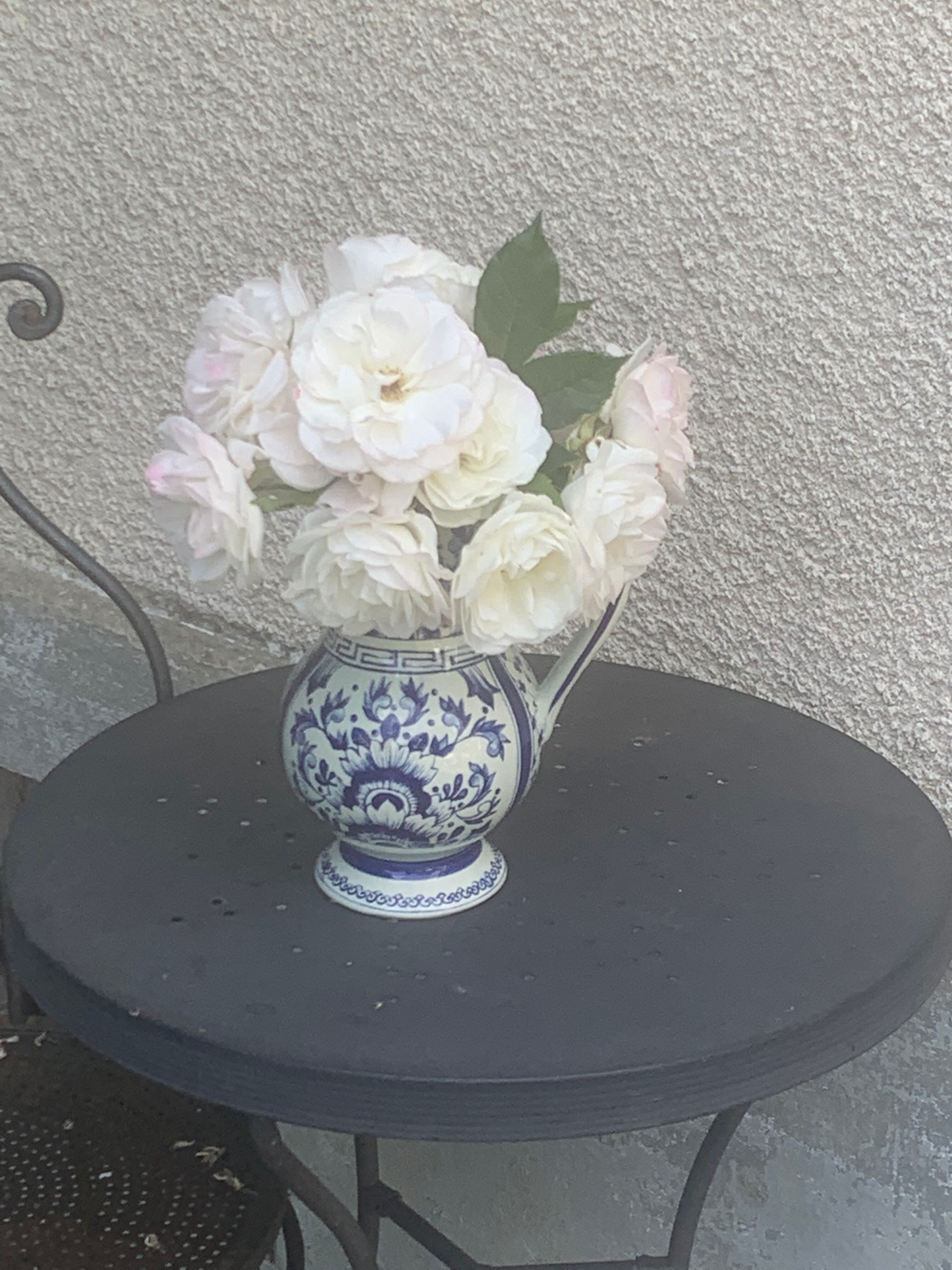 Jug, pitcher, delft pattern amsterdam model of vintage boch