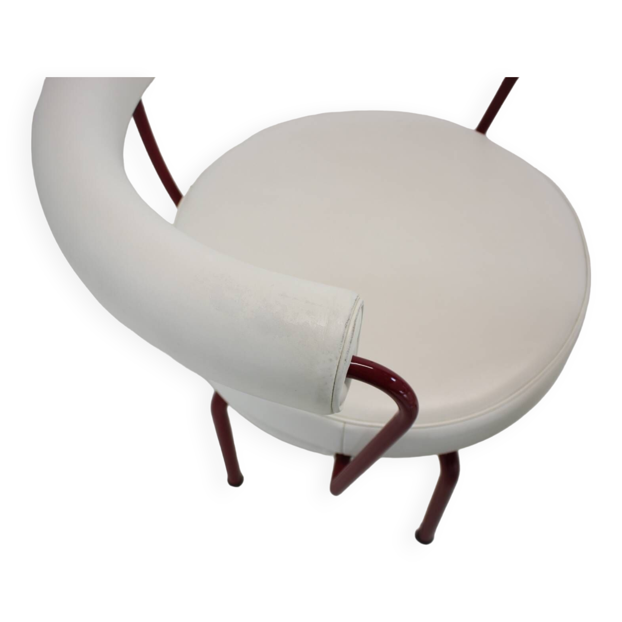 Leather Cassina Swivel Arm Chair LC7 by Le Corbusier, Perriand & Jeanneret