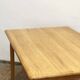 Mid century modern oak wood dining table, Danish Design, 1960s, Denmark