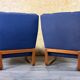 2x 1960s 1970s Teak Easy Chairs by Magnus Oelsen A/S Durup Denmark
