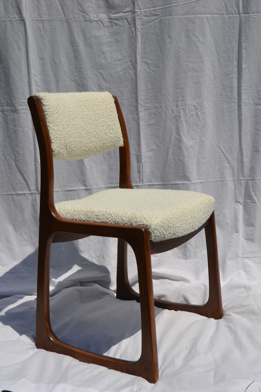 4 Baumann sleigh chairs