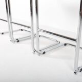 3 tabourets de bar vintage Cesca, Marcel Breuer, années 70