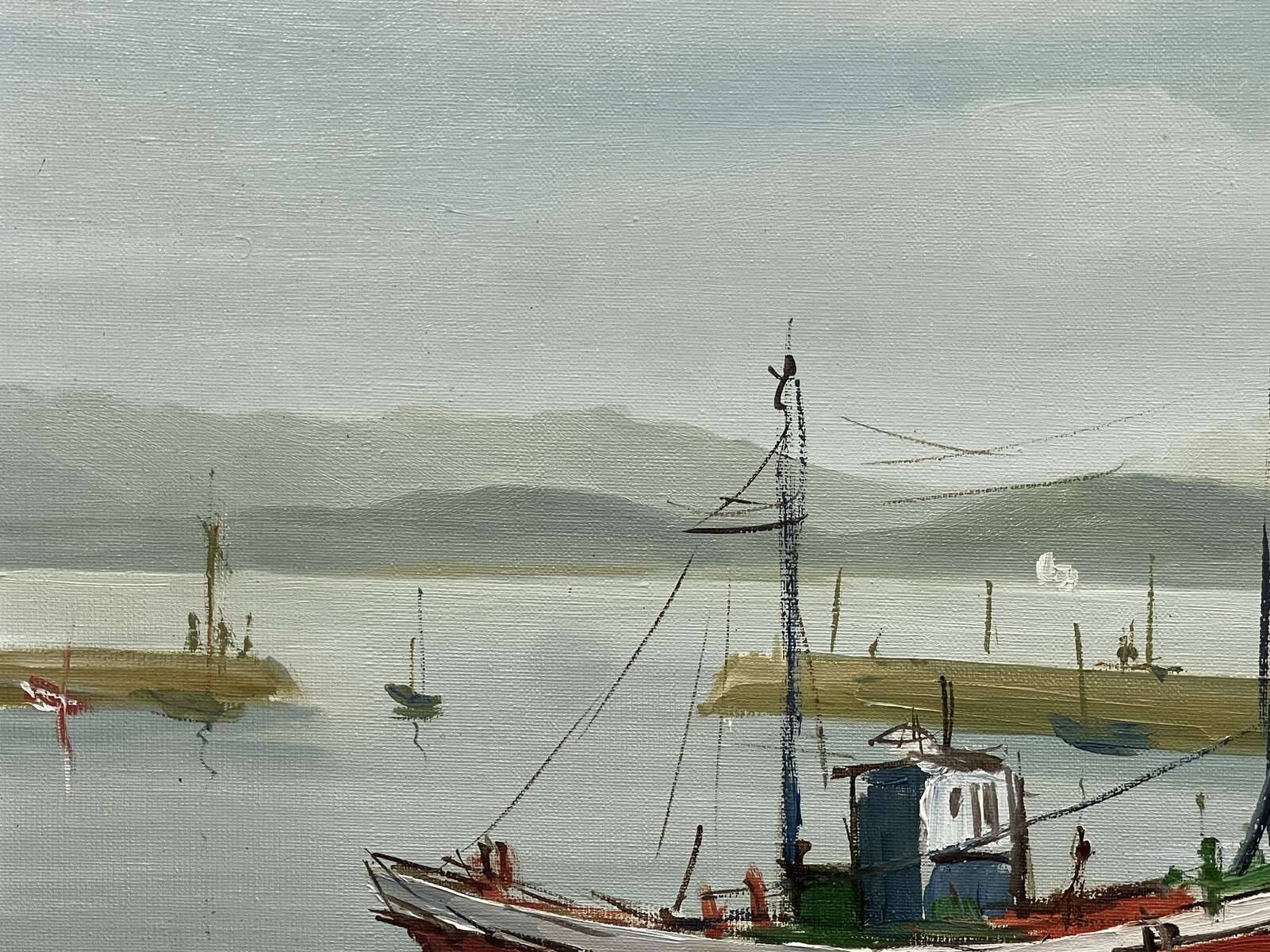 Oil on canvas, marine by Etienne Bellan (1922-2000)