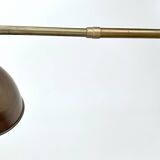 Large industrial art deco wall lamp